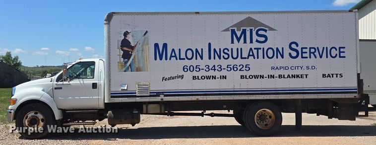 image for item OD9729 2006 Ford F650 Super Duty XL box truck