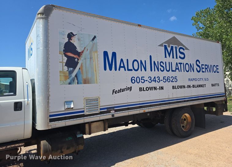 image for item OD9729 2006 Ford F650 Super Duty XL box truck