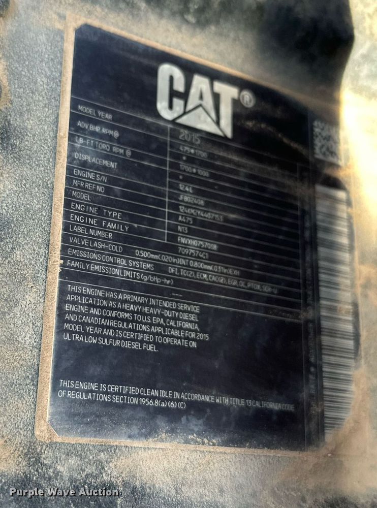 image for item OM9794 2016 Caterpillar  CT660S semi truck