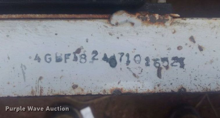 image for item DG4499 2007 DCT utility trailer