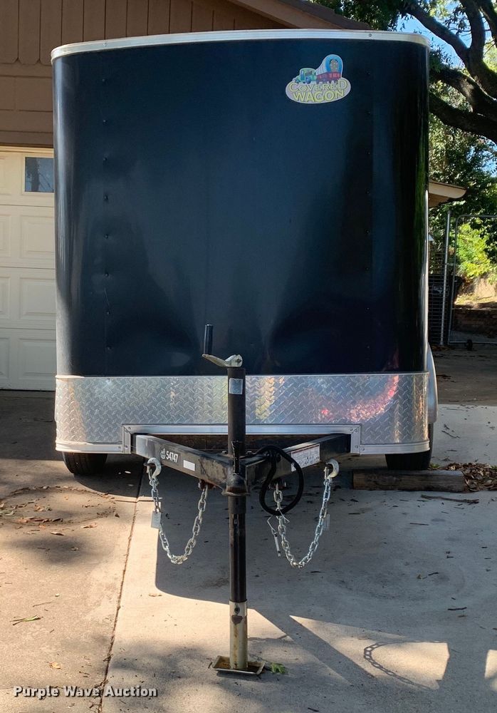 image for item DM1784 2020 Covered Wagon Trailers CW5X8SA enclosed cargo trailer