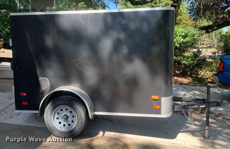 image for item DM1784 2020 Covered Wagon Trailers CW5X8SA enclosed cargo trailer