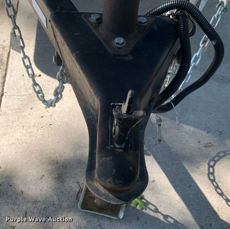 image for item DM1784 2020 Covered Wagon Trailers CW5X8SA enclosed cargo trailer