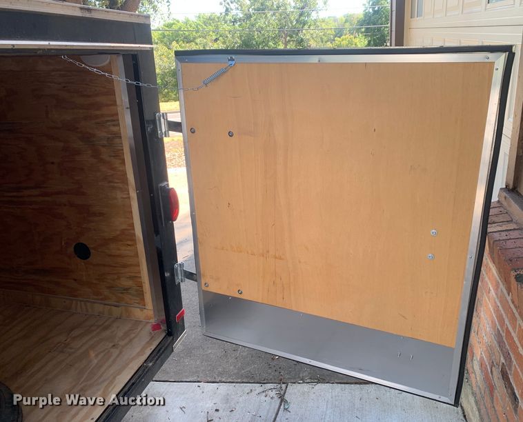 image for item DM1784 2020 Covered Wagon Trailers CW5X8SA enclosed cargo trailer