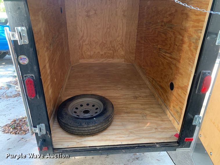 image for item DM1784 2020 Covered Wagon Trailers CW5X8SA enclosed cargo trailer