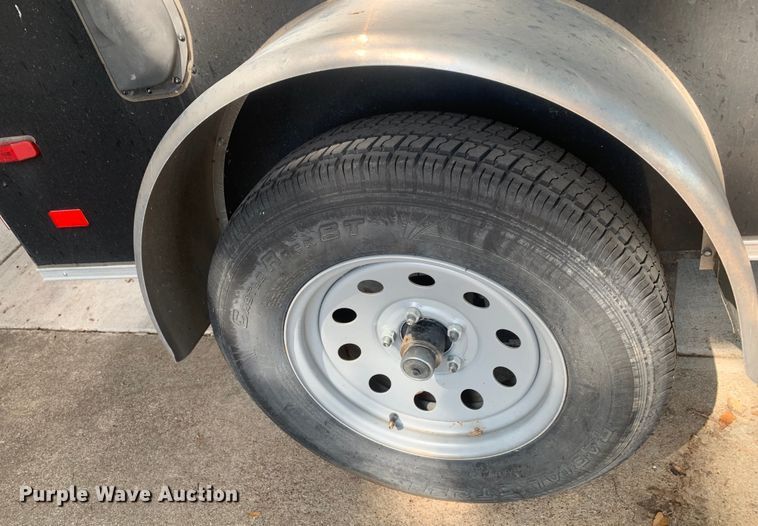 image for item DM1784 2020 Covered Wagon Trailers CW5X8SA enclosed cargo trailer