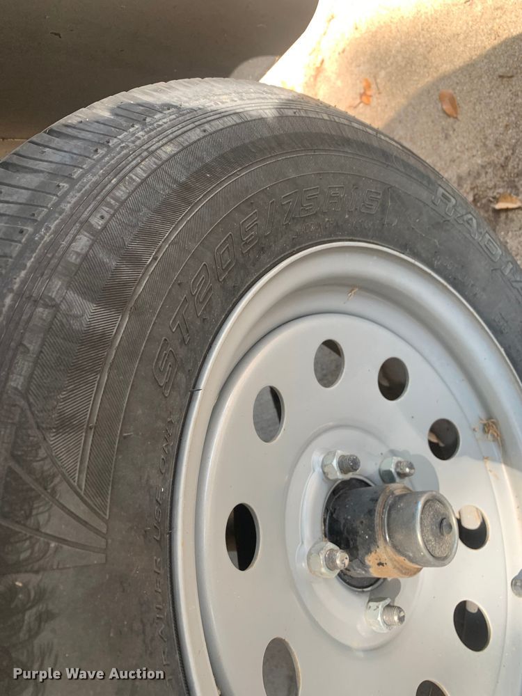 image for item DM1784 2020 Covered Wagon Trailers CW5X8SA enclosed cargo trailer