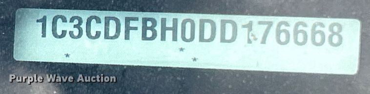 image for item DO6681 2013 Dodge Dart 