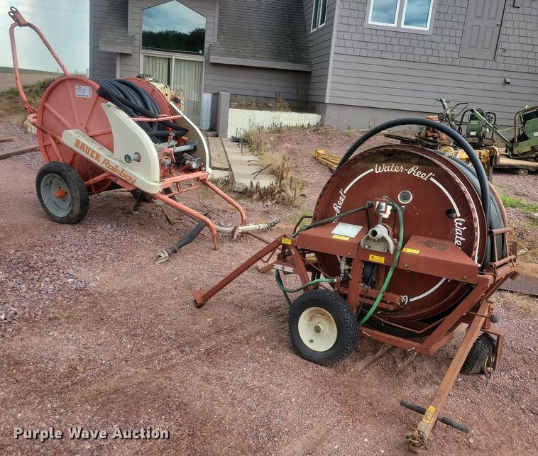 image for item DR4463 (2) Bauer Rainboy hose reels