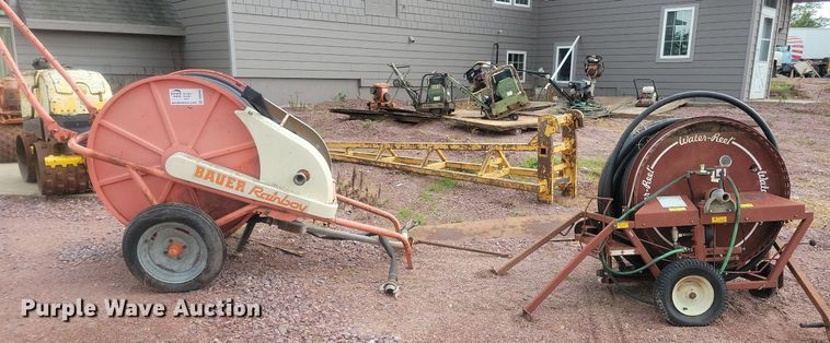 image for item DR4463 (2) Bauer Rainboy hose reels