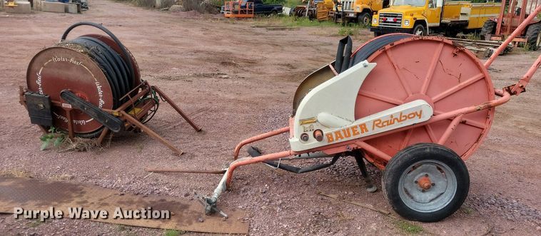 image for item DR4463 (2) Bauer Rainboy hose reels