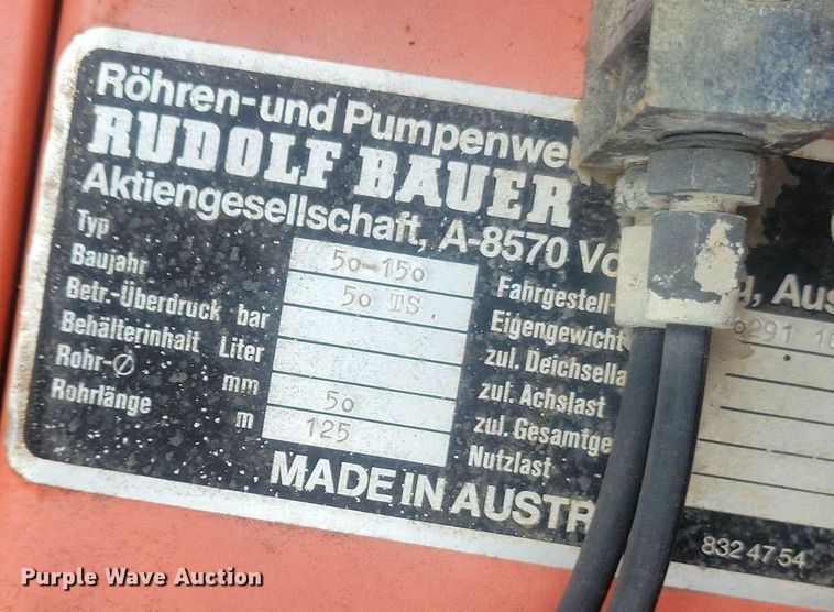 image for item DR4463 (2) Bauer Rainboy hose reels