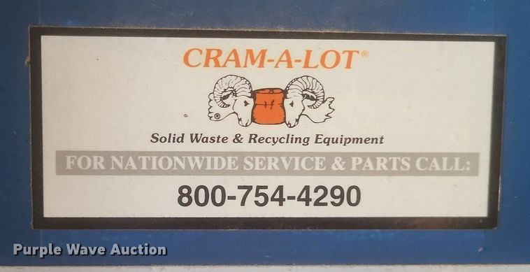 image for item DR5000 1997 Cram-a-lot 60-DB-LU vertical material baler