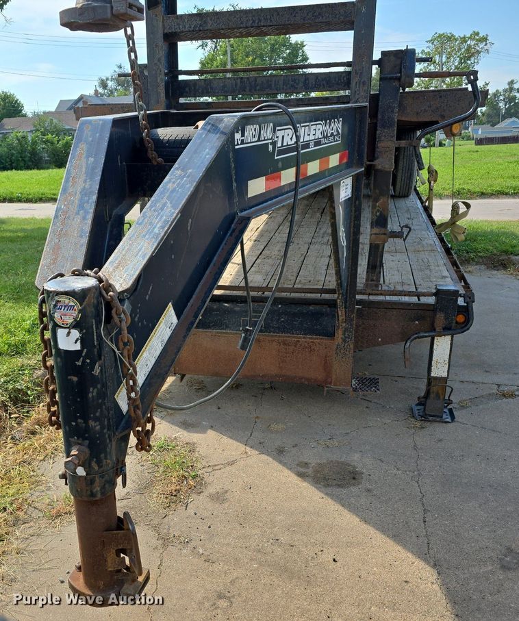 image for item DS4765 2015 Trailerman Trailers Inc. HHG8205R20 equipment trailer