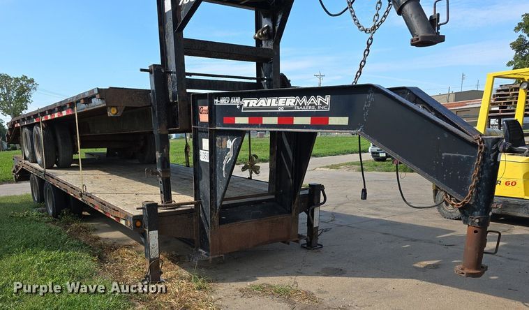 image for item DS4765 2015 Trailerman Trailers Inc. HHG8205R20 equipment trailer