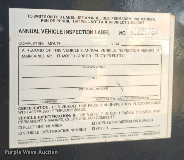 image for item DS4765 2015 Trailerman Trailers Inc. HHG8205R20 equipment trailer