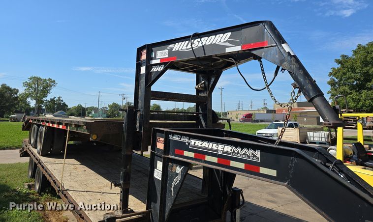 image for item DS4766 2011 Hillsboro Industries 725-TD-BT equipment trailer