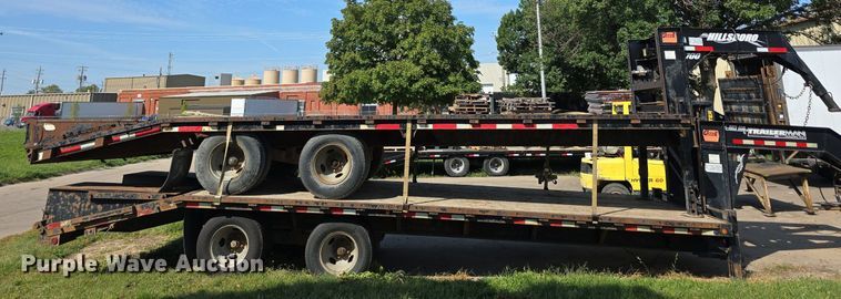 image for item DS4766 2011 Hillsboro Industries 725-TD-BT equipment trailer