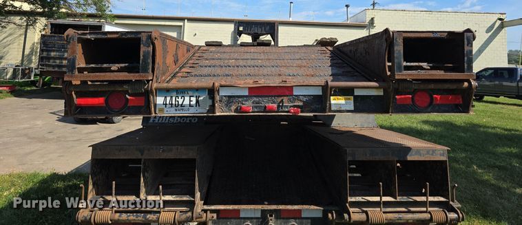 image for item DS4766 2011 Hillsboro Industries 725-TD-BT equipment trailer