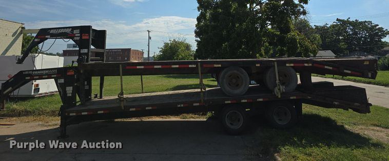 image for item DS4766 2011 Hillsboro Industries 725-TD-BT equipment trailer