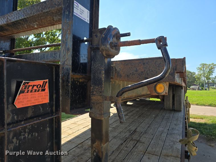 image for item DS4766 2011 Hillsboro Industries 725-TD-BT equipment trailer