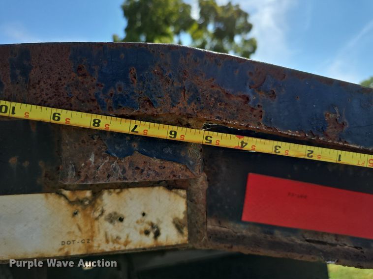 image for item DS4766 2011 Hillsboro Industries 725-TD-BT equipment trailer