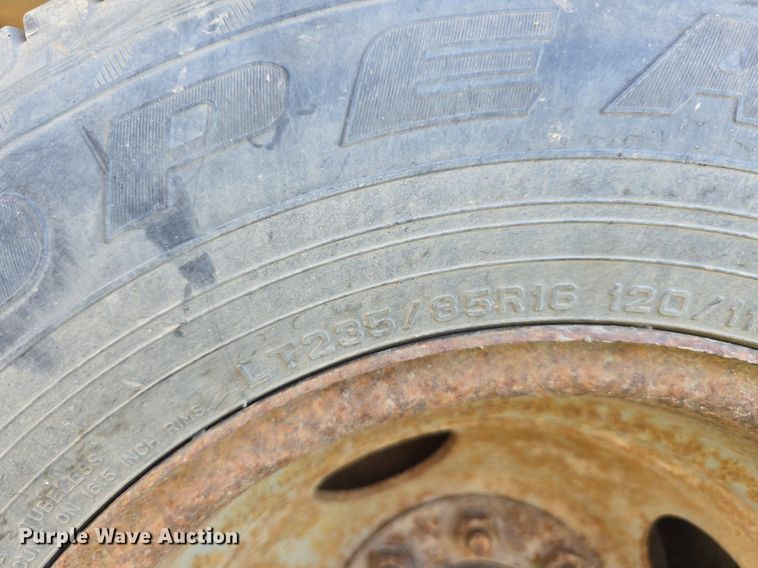 image for item DS4766 2011 Hillsboro Industries 725-TD-BT equipment trailer