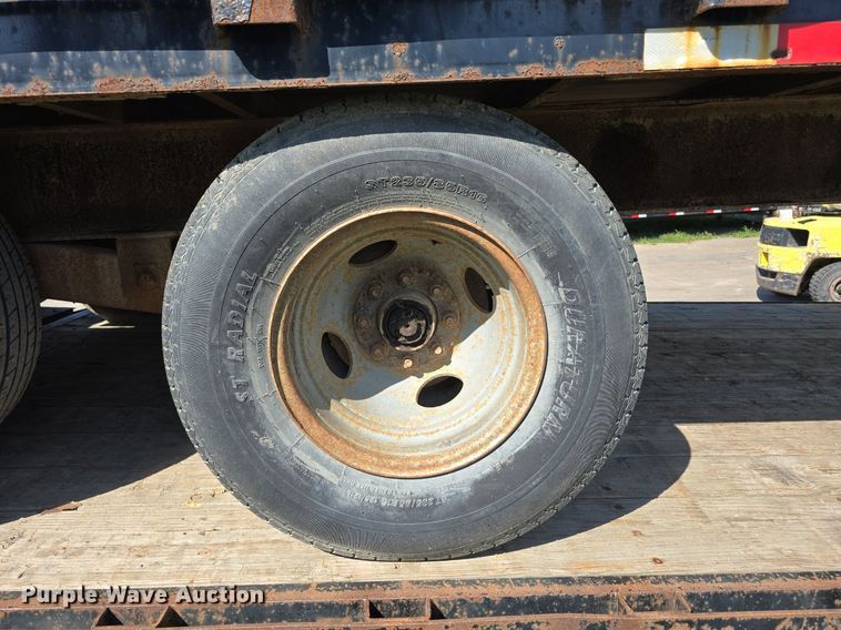 image for item DS4766 2011 Hillsboro Industries 725-TD-BT equipment trailer