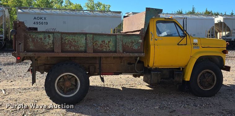 image for item DS4784 1973 GMC 6500 dump truck