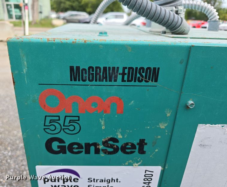 image for item DS4807 McGraw-Edison Onan GenSet 55.0EN-15R/1933D  generator