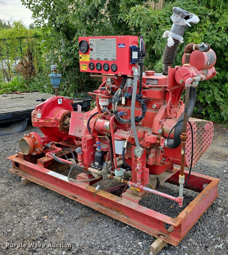 image for item DS4808 Clarke JU4HUF20 pump