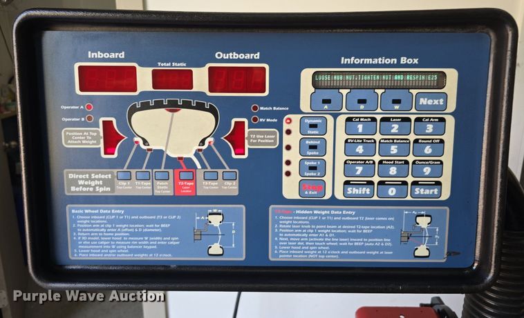 image for item DS4840 Coats 1250 Direct Drive tire balancer