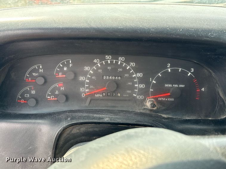 image for item DX1128 2006 Ford F750 Super Duty XL flatbed truck