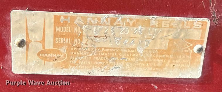 image for item DX1150 Hannay Reels hose reel