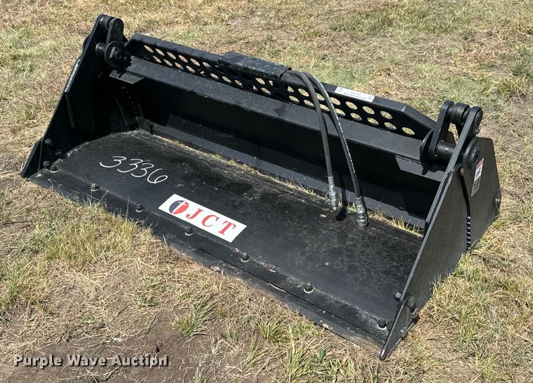 image for item DX1197 JCT Attachments four-in-one skid steer bucket