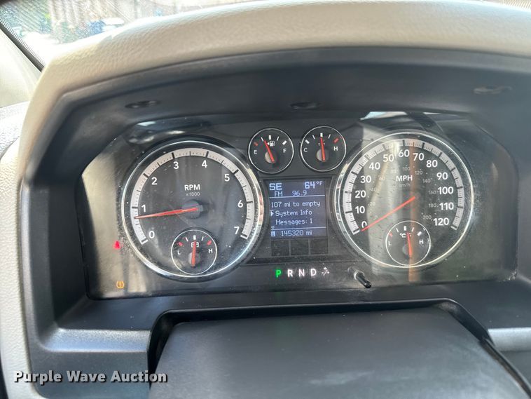 image for item DX3573 2009 Dodge Ram 1500 pickup truck