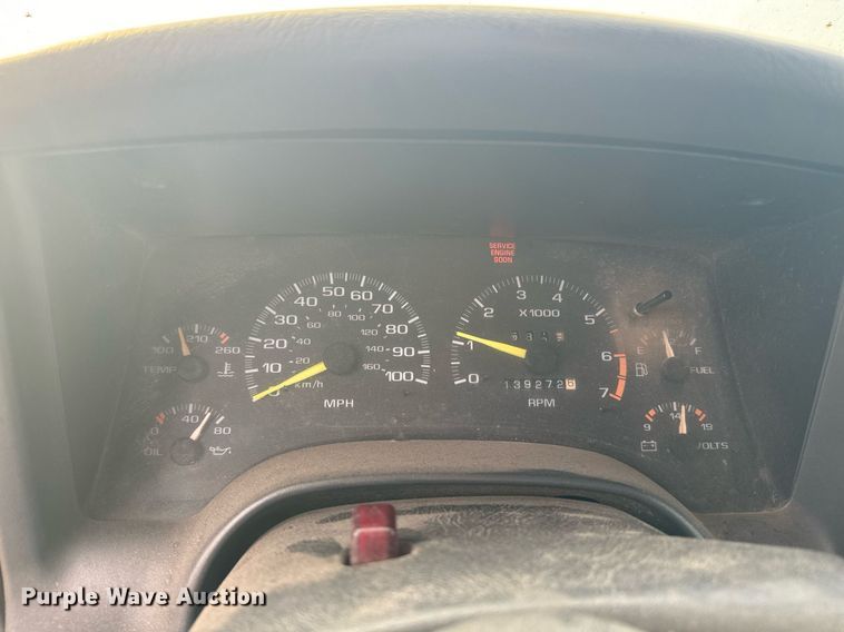 image for item EE7585 1996 Chevrolet S10 Ext. Cab pickup truck