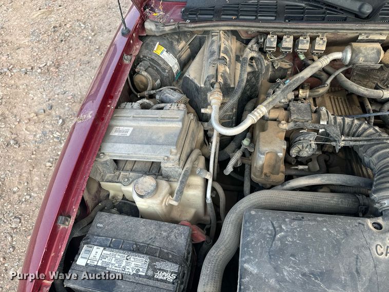 image for item EE7585 1996 Chevrolet S10 Ext. Cab pickup truck