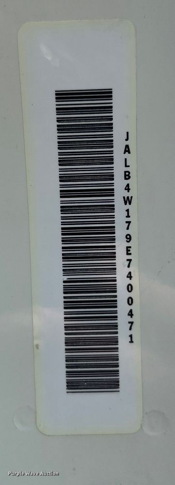 image for item EG0972 2014 Isuzu  sprayer truck