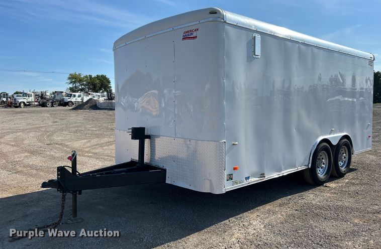 image for item EG0989 2019 American Hauler enclosed cargo trailer