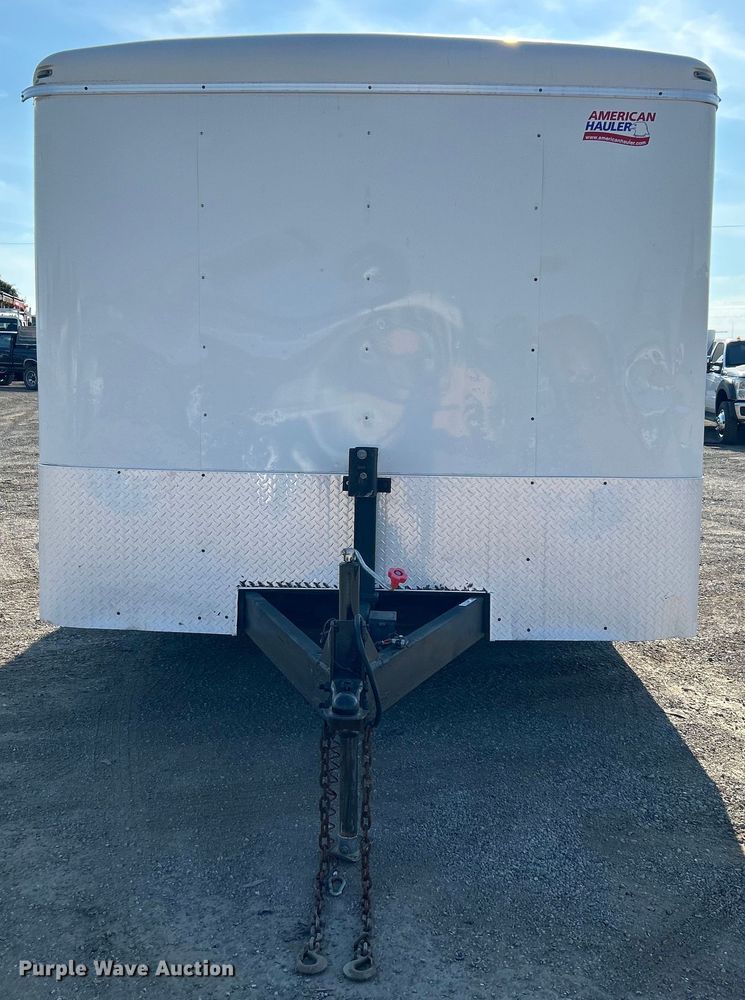 image for item EG0989 2019 American Hauler enclosed cargo trailer