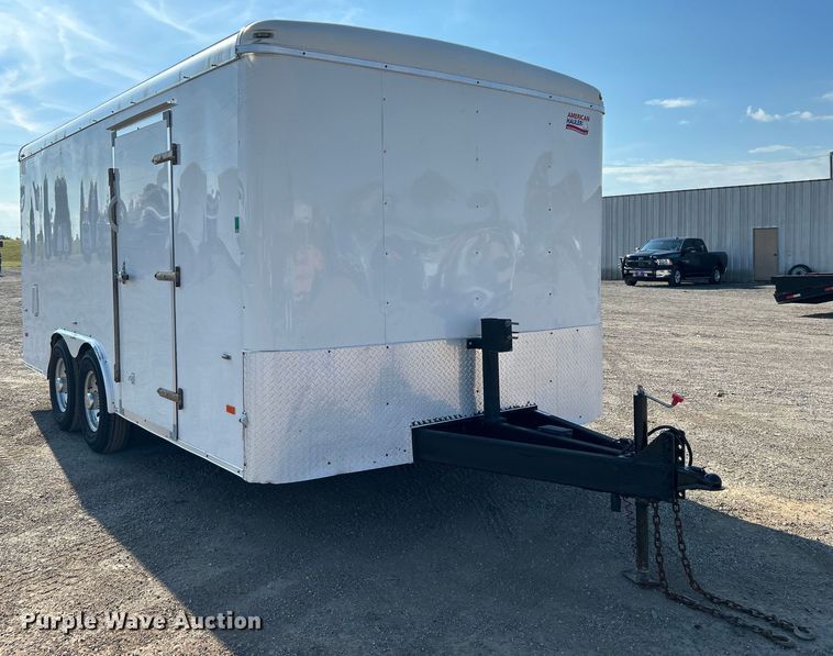image for item EG0989 2019 American Hauler enclosed cargo trailer