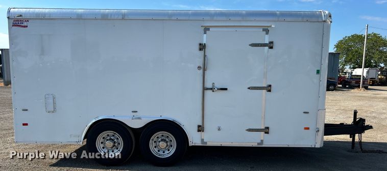 image for item EG0989 2019 American Hauler enclosed cargo trailer