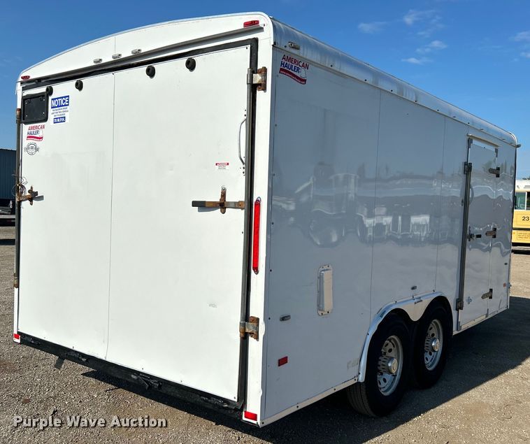 image for item EG0989 2019 American Hauler enclosed cargo trailer