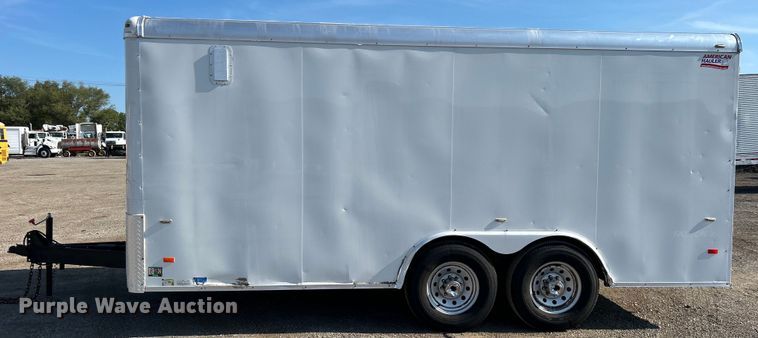 image for item EG0989 2019 American Hauler enclosed cargo trailer