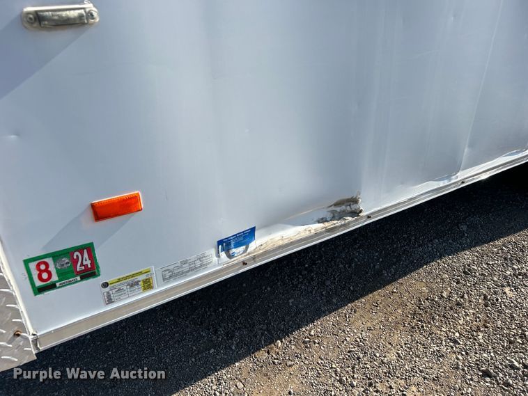 image for item EG0989 2019 American Hauler enclosed cargo trailer