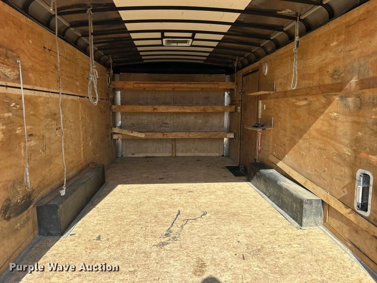 image for item EG0989 2019 American Hauler enclosed cargo trailer