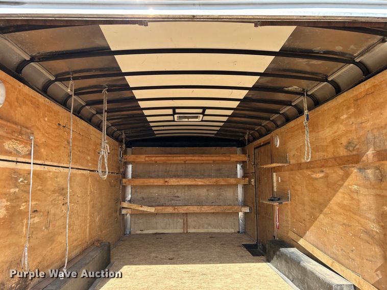 image for item EG0989 2019 American Hauler enclosed cargo trailer