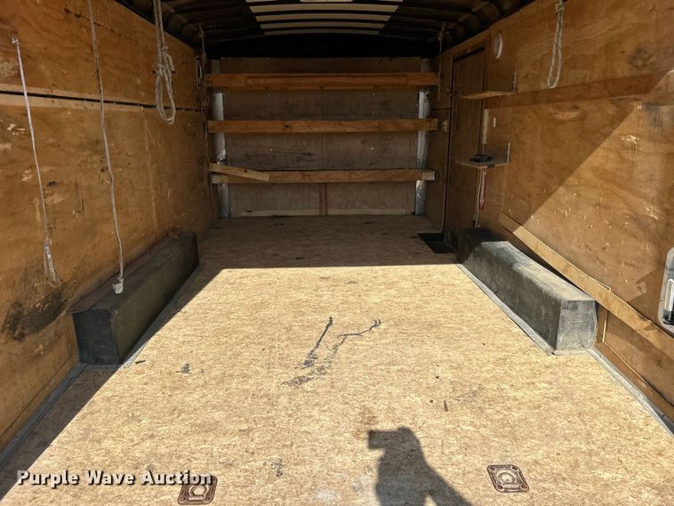 image for item EG0989 2019 American Hauler enclosed cargo trailer
