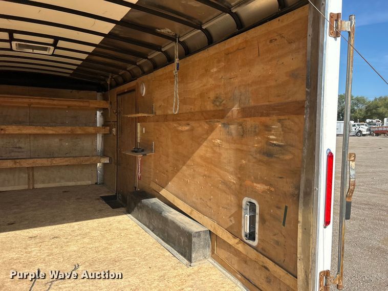 image for item EG0989 2019 American Hauler enclosed cargo trailer